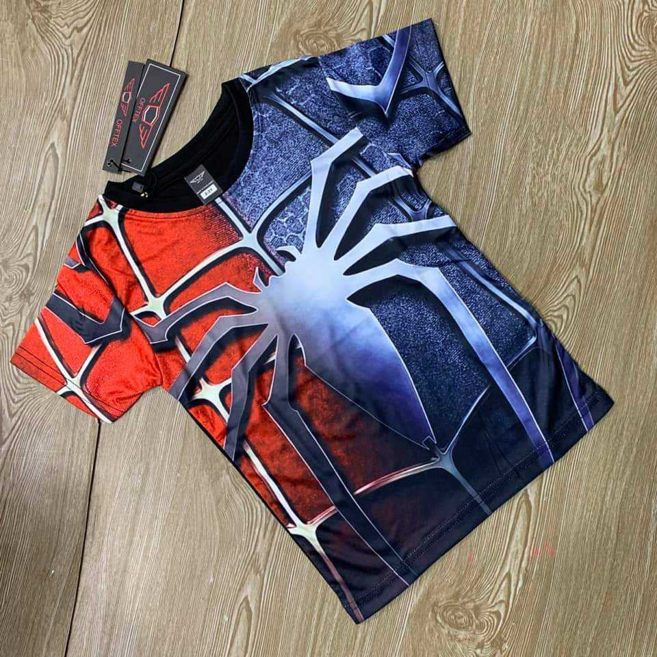 KIDS 3D PRINTSPIDERMAN T-SHIRT