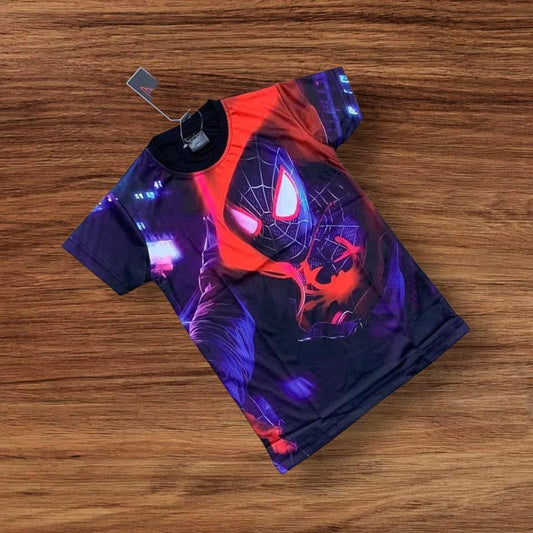 SPIDERMAN KIDS 3D PRINT T-SHIRT